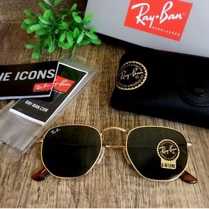 Ray-Ban Flat Hexagonal G15 Sunglasses